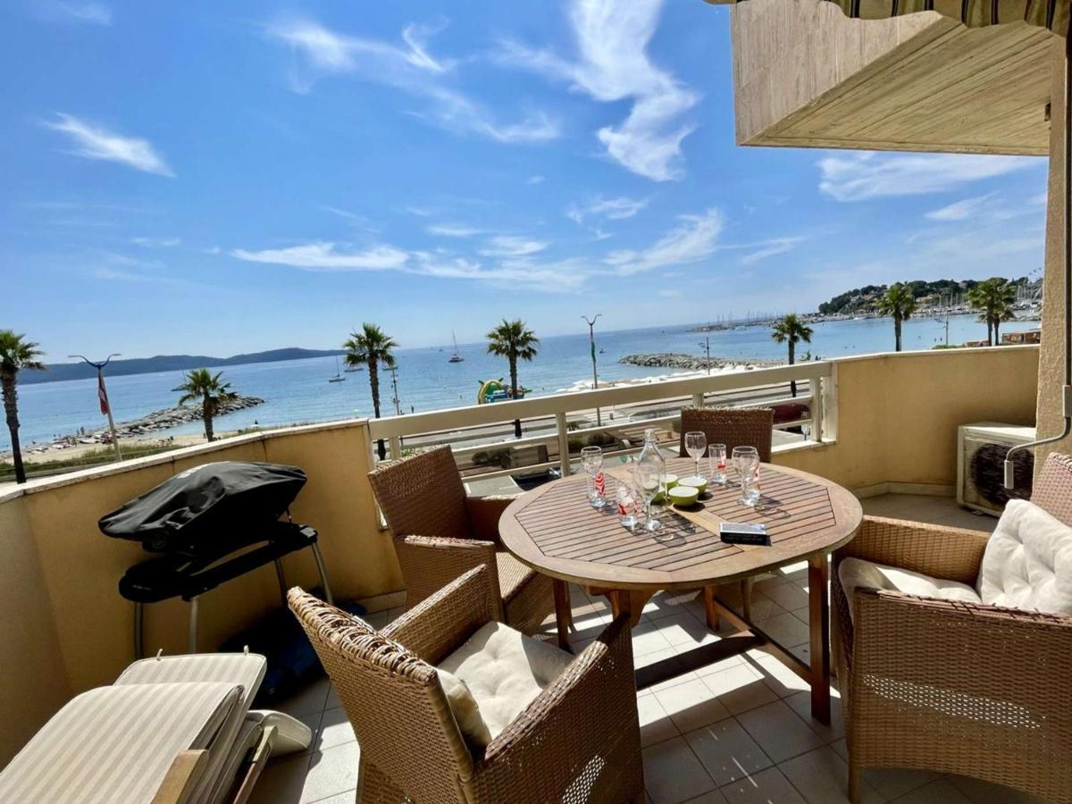 Superbe Apt 2P Front De Mer Pour 4 Pers Avec Terrasse - Cavalaire-Sur-Mer - Fr-1-226B-162 Cavalaire-sur-Mer Exterior foto