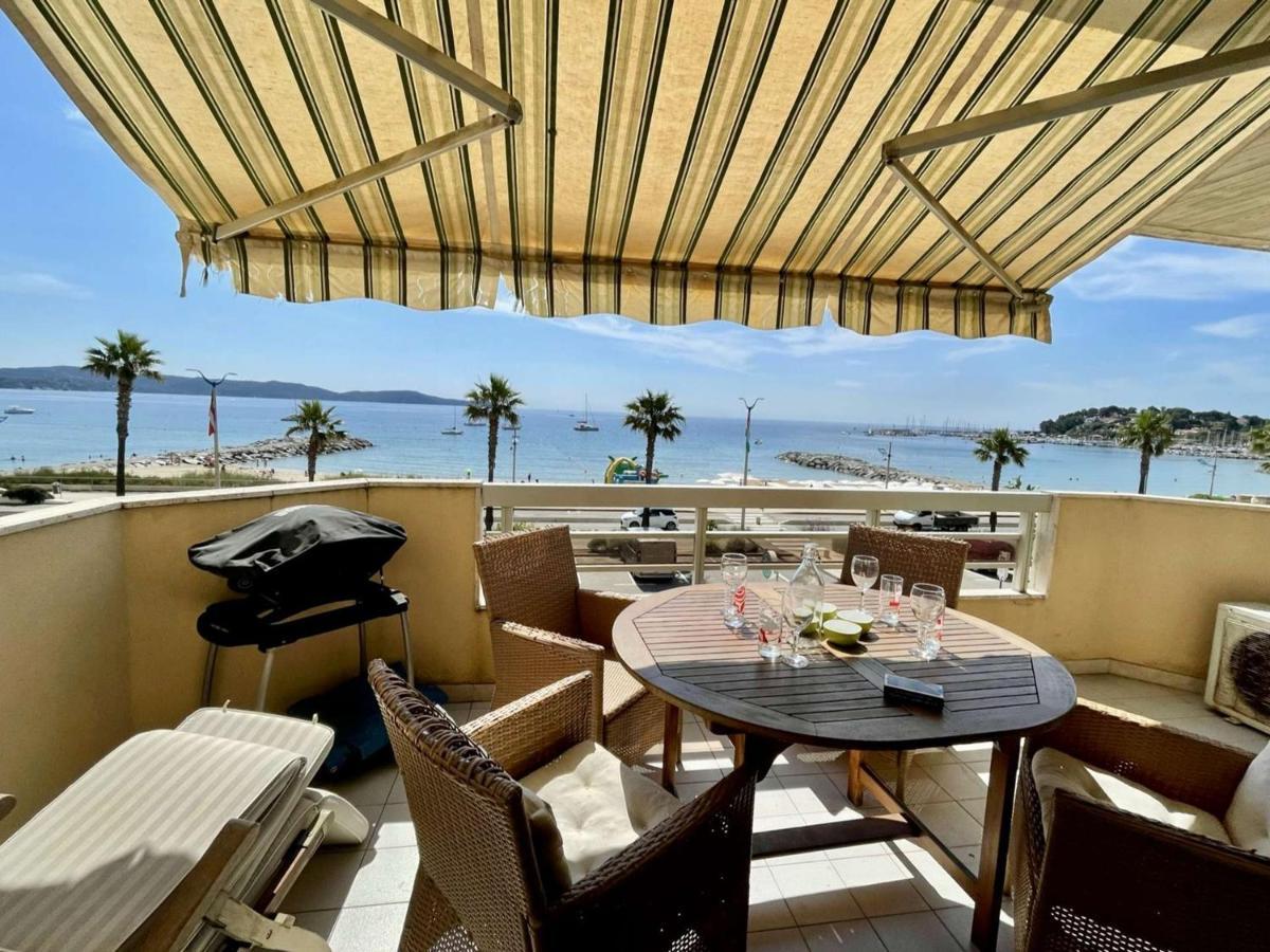 Superbe Apt 2P Front De Mer Pour 4 Pers Avec Terrasse - Cavalaire-Sur-Mer - Fr-1-226B-162 Cavalaire-sur-Mer Exterior foto