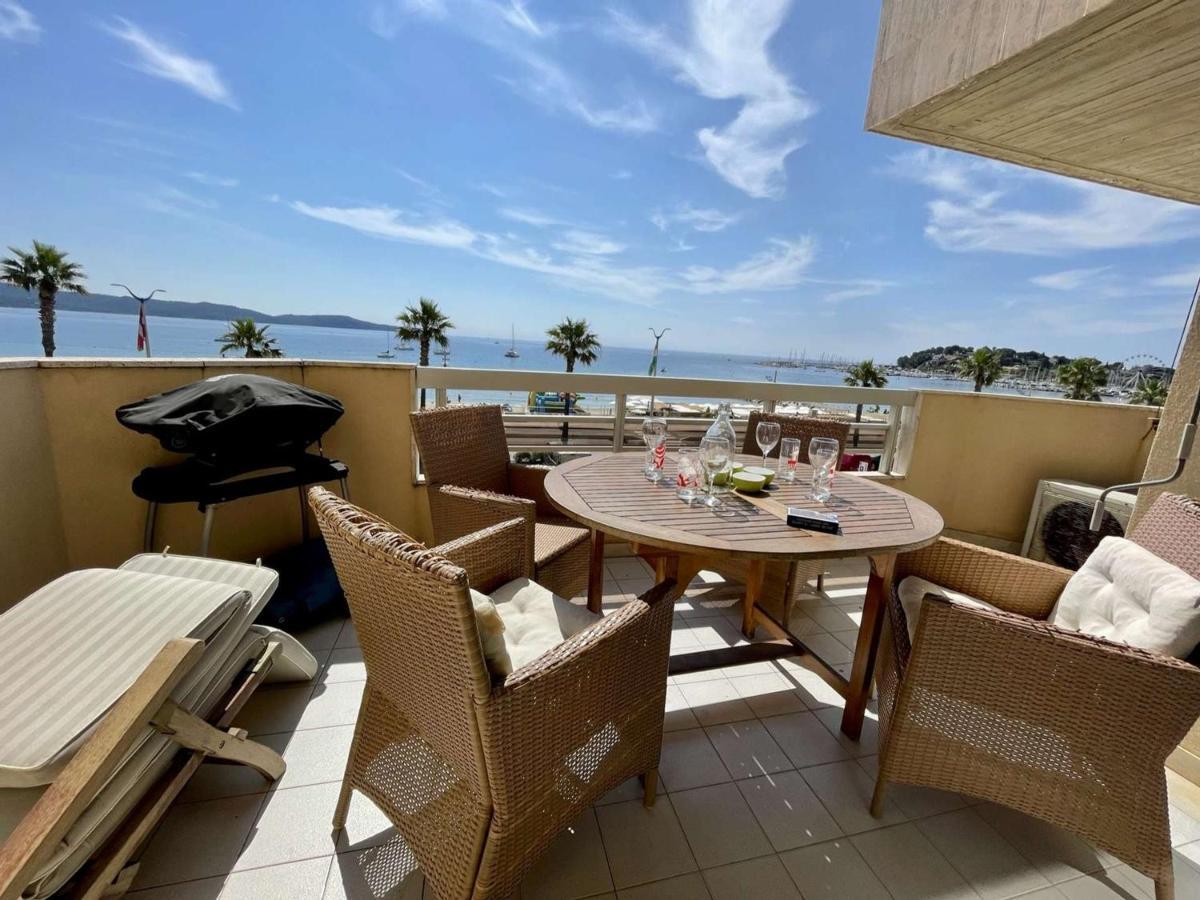 Superbe Apt 2P Front De Mer Pour 4 Pers Avec Terrasse - Cavalaire-Sur-Mer - Fr-1-226B-162 Cavalaire-sur-Mer Exterior foto